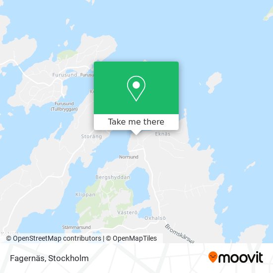 Fagernäs map