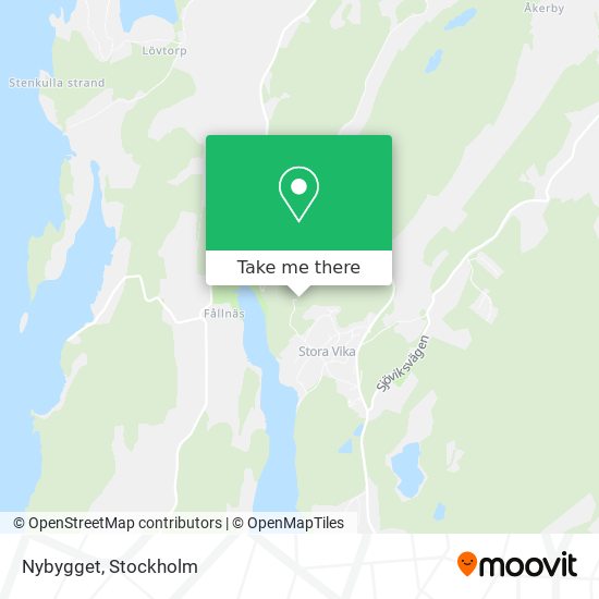 Nybygget map