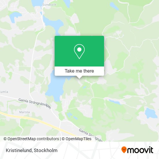 Kristinelund map