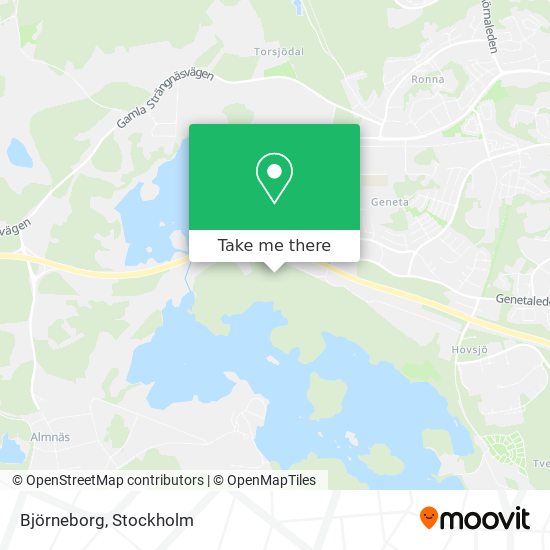 Björneborg map