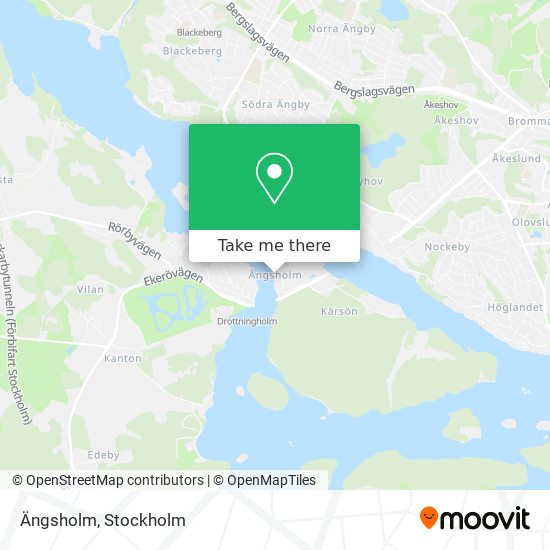 Ängsholm map