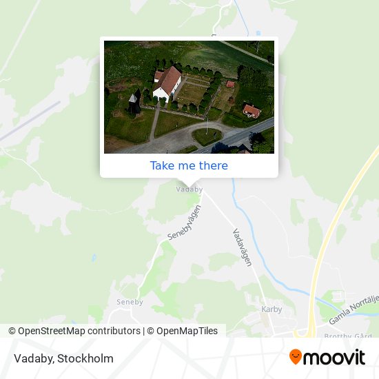 Vadaby map