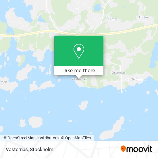 Västernäs map