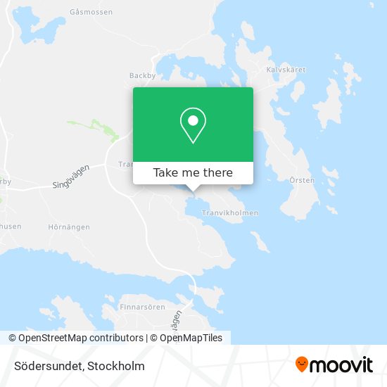 Södersundet map