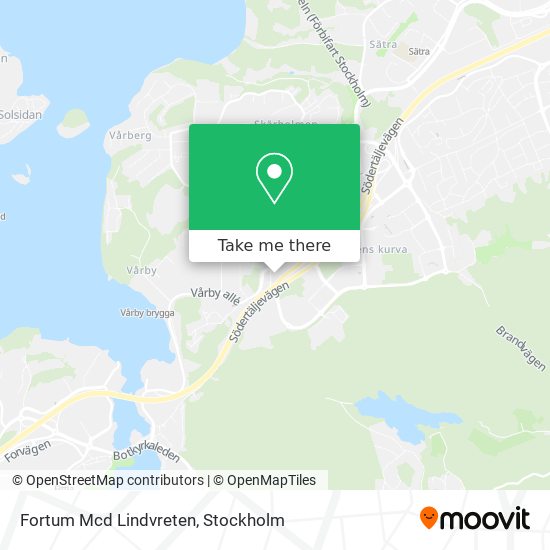 Fortum Mcd Lindvreten map