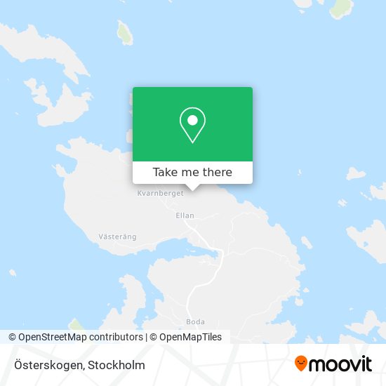 Österskogen map