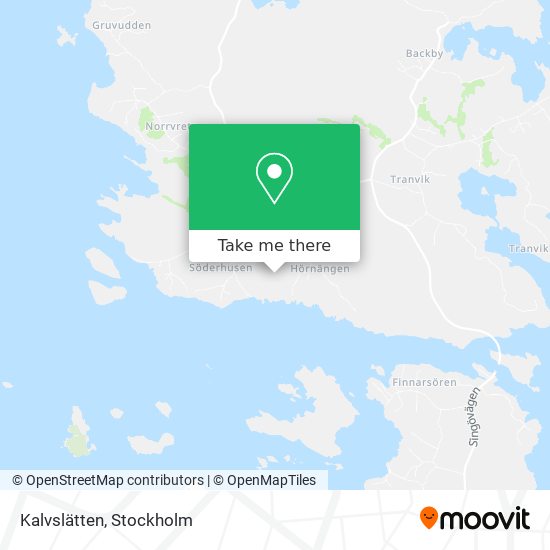 Kalvslätten map