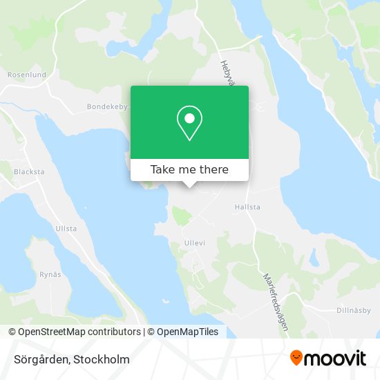 Sörgården map