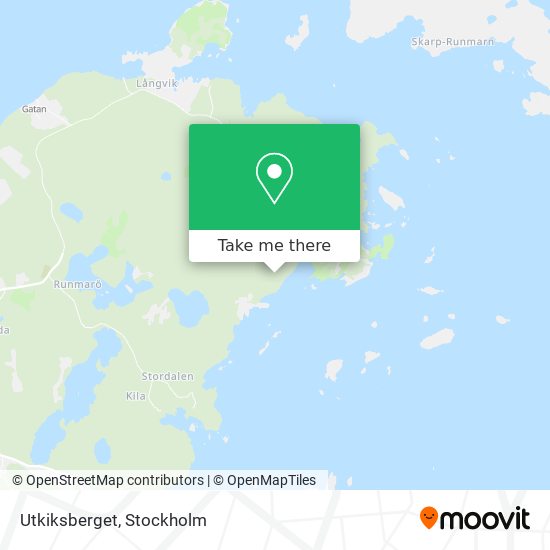 Utkiksberget map