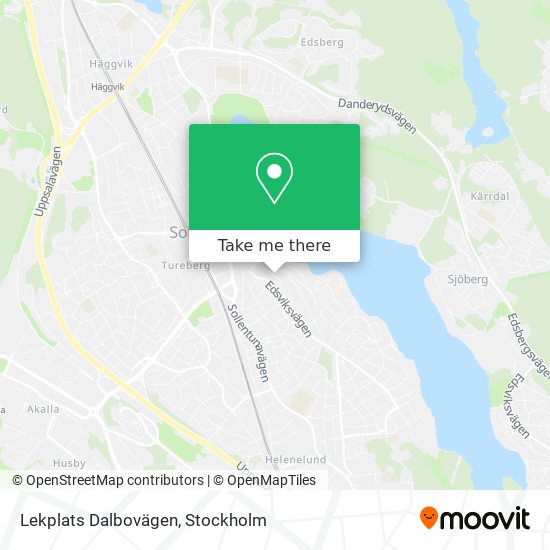 Lekplats Dalbovägen map