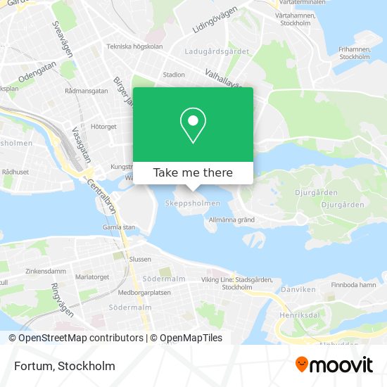 Fortum map