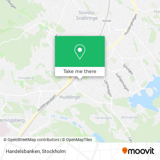 Handelsbanken map