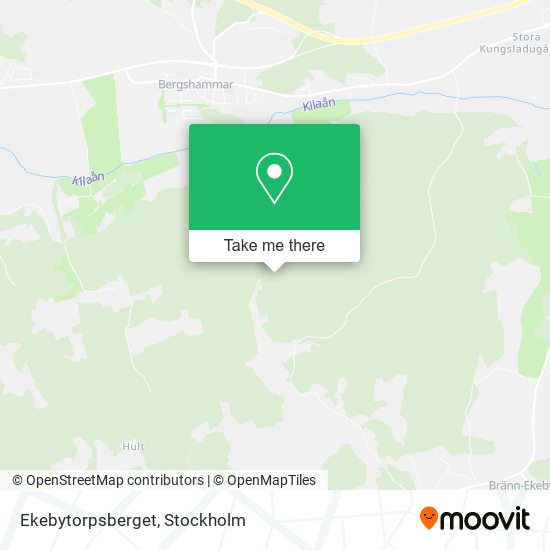 Ekebytorpsberget map