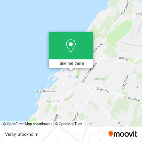 Visby map