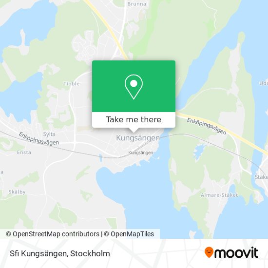 Sfi Kungsängen map