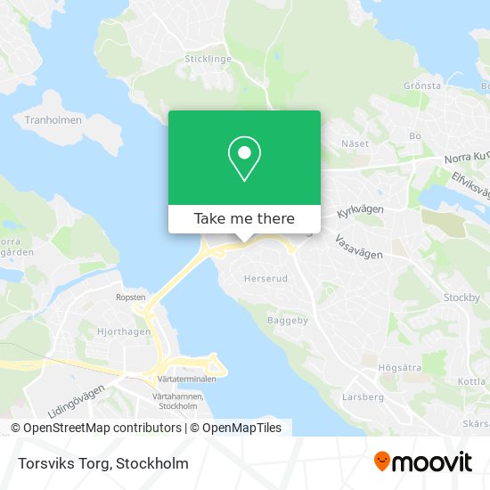 Torsviks Torg map