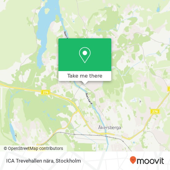 ICA Trevehallen nära map