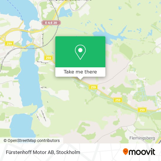 Fürstenhoff Motor AB map