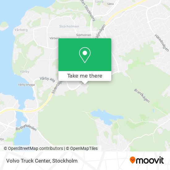 Volvo Truck Center map