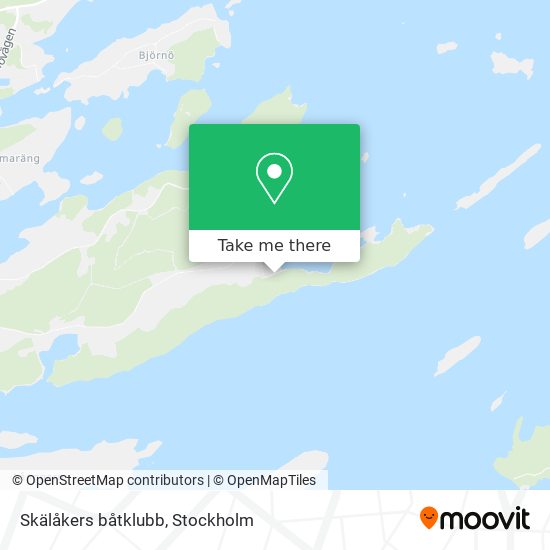 Skälåkers båtklubb map
