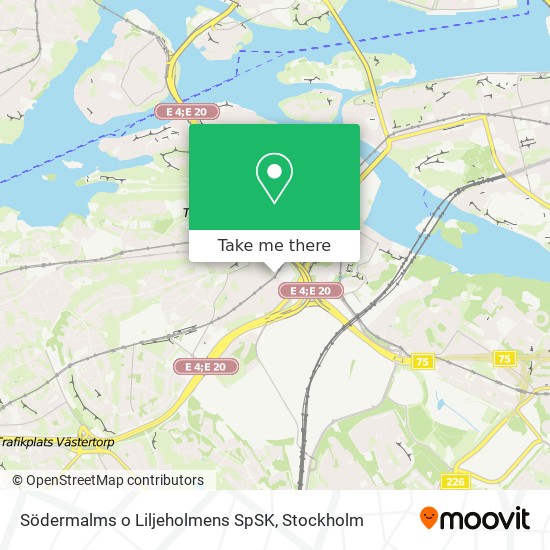 Södermalms o Liljeholmens SpSK map