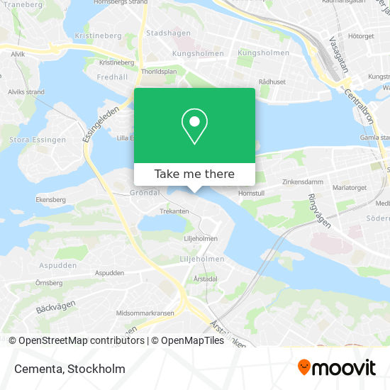 How To Get To Cementa In Stockholm By Bus Metro Train Or Light Rail Moovit