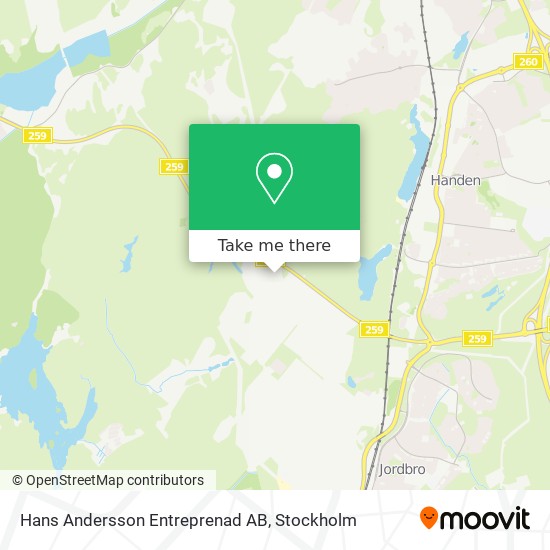 Hans Andersson Entreprenad AB map