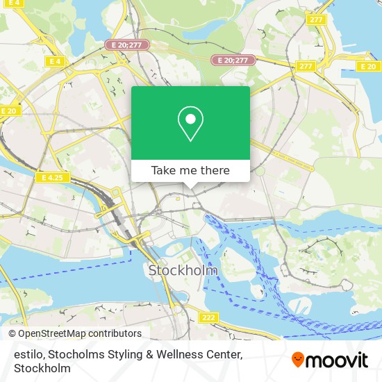 estilo, Stocholms Styling & Wellness Center map