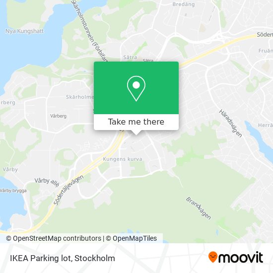IKEA Parking lot map
