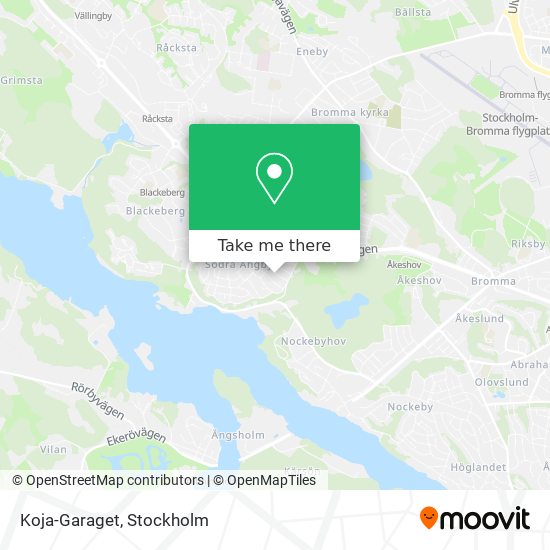 Koja-Garaget map