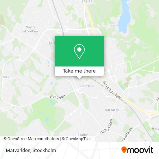 Matvärlden map