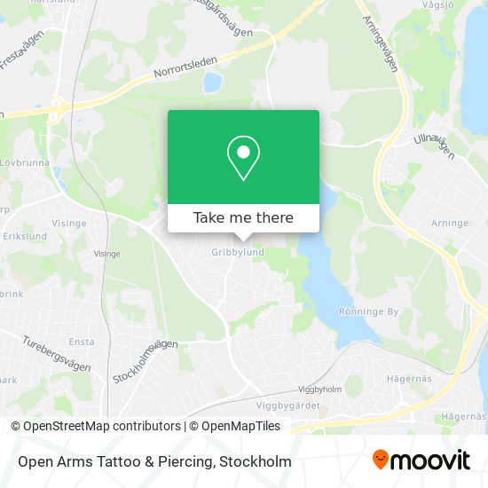 Open Arms Tattoo & Piercing map