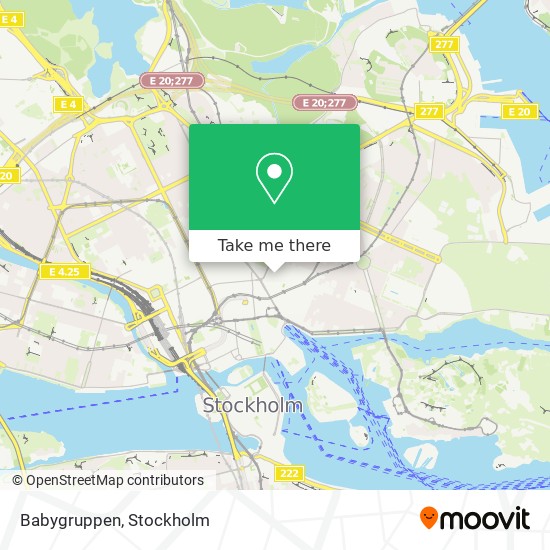 Babygruppen map