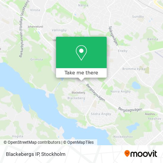 Blackebergs IP map