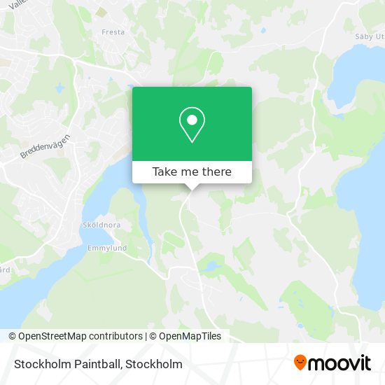 Stockholm Paintball map