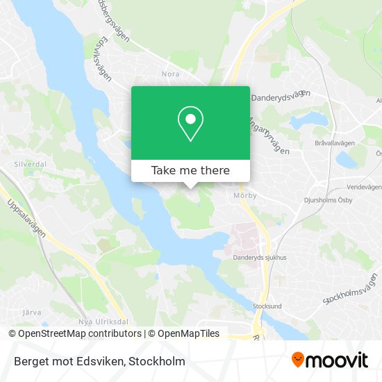 Berget mot Edsviken map