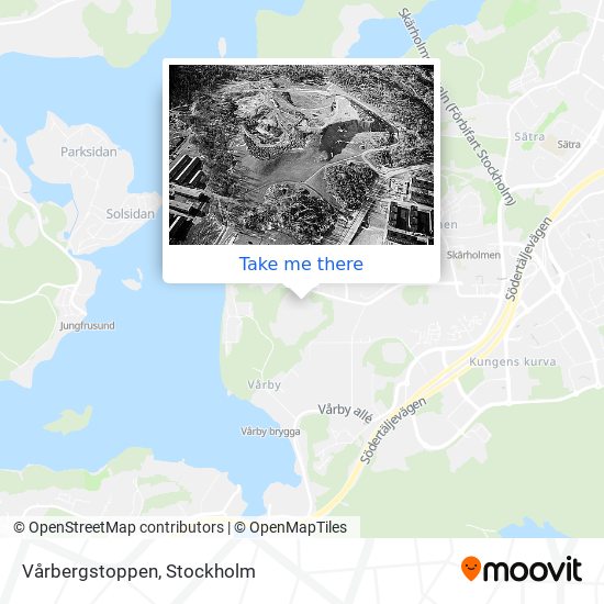 Vårbergstoppen map