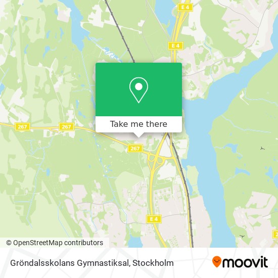 Gröndalsskolans Gymnastiksal map