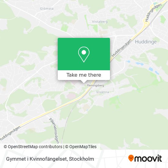 Gymmet i Kvinnofängelset map