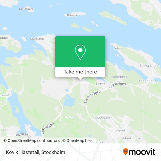 Kovik Häststall map