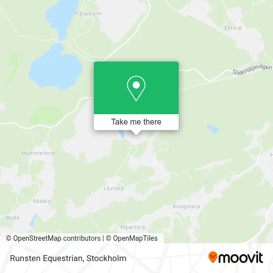 Runsten Equestrian map