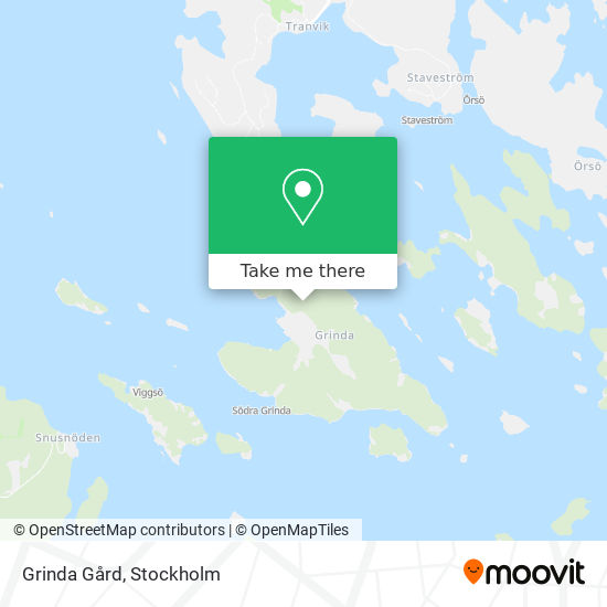 Grinda Gård map