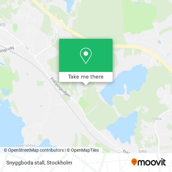 Snyggboda stall map