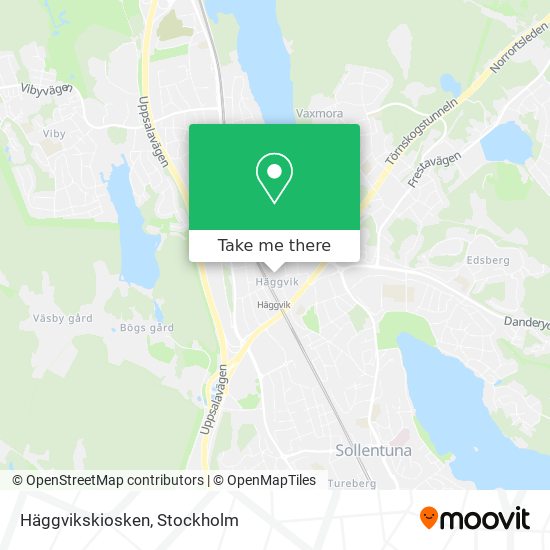Häggvikskiosken map