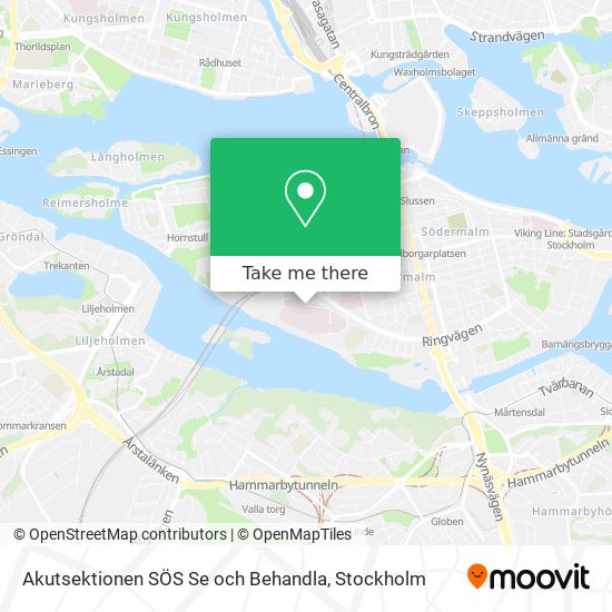 Akutsektionen SÖS Se och Behandla map