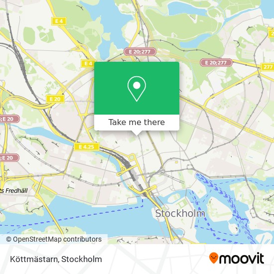 Köttmästarn map