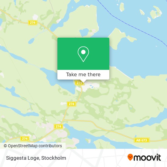 Siggesta Loge map