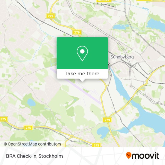 BRA Check-in map