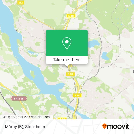 Mörby (B) map