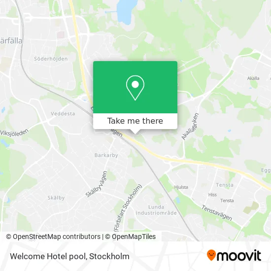 Welcome Hotel pool map